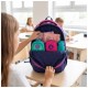 Ghiozdan Astra AB200, Hexagon Pink Ombre, 3 compartimente, 44 x 32 x 19 cm
