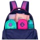 Ghiozdan Astra AB200, Hexagon Pink Ombre, 3 compartimente, 44 x 32 x 19 cm