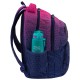 Ghiozdan Astra AB200, Hexagon Pink Ombre, 3 compartimente, 44 x 32 x 19 cm