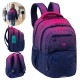 Ghiozdan Astra AB200, Hexagon Pink Ombre, 3 compartimente, 44 x 32 x 19 cm