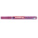 Marker permanent Edding 751 cu vopsea, corp metalic, varf rotund, 1-2 mm, roz metalic