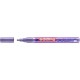 Marker permanent Edding 751 cu vopsea, corp metalic, varf rotund, 1-2 mm, violet metalic