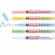 Set markere cu vopsea edding 751 Pastel, corp metalic, varf rotund, 1-2 mm, 5 culori