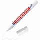 Marker utilizari industriale Edding 8046, varf rotund, 1-3 mm, alb, 1 buc/blister