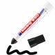 Marker Edding 950 cu pasta, varf de ceara, 10 mm, negru, 1 buc/blister