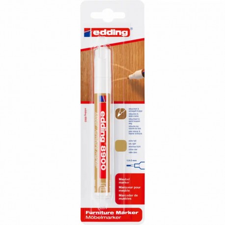 Marker Edding 8900 pentru retusuri mobilier lemn, stejar