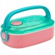 Cutie pentru pranz Astra Aqua Pure, 900 ml, 21 x 12 x 7 cm, roz/verde