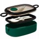 Cutie pentru pranz Astra Aqua Pure, 900 ml, 21 x 12 x 7 cm, verde/negru
