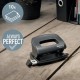 Perforator plastic Leitz Recycle MINI NeXXt Series, 10 coli, partial reciclat, negru
