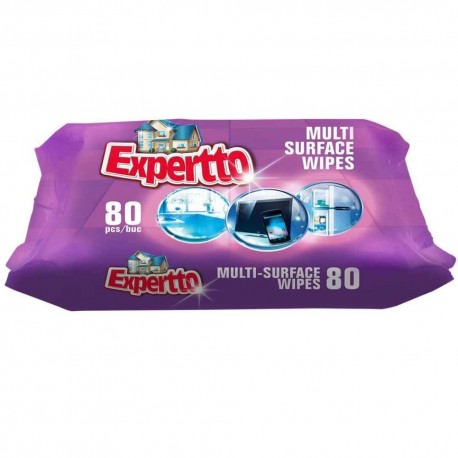 Servetele umede universale, Expertto, 80 bucati/pachet