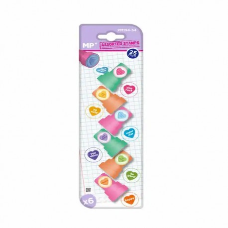 Stampile Main Paper, asortate in forma de inima, diverse modele