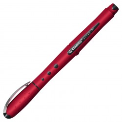 Roller Stabilo worker+NatureCOLORS Wildflower, 0.5 mm, corp burgundy, cerneala albastra