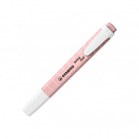 Textmarker Stabilo swing cool NatureCOLORS Wildflower, blush, varf plat, 1-4 mm