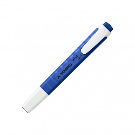 Textmarker Stabilo swing cool NatureCOLORS Wildflower, ultramarine, varf plat, 1-4 mm