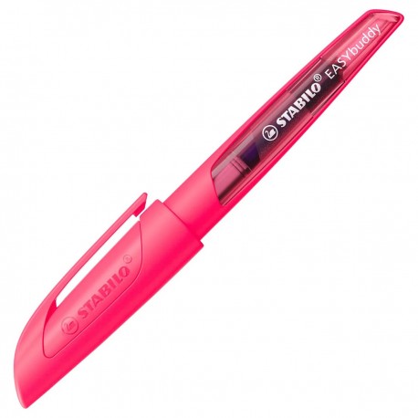 Stilou STABILO EASYbuddy NEON, penita M, roz neon
