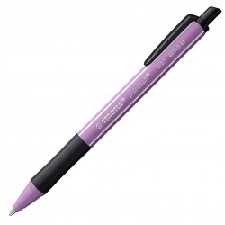 Pix cu mecanism Stabilo pointball NatureCOLORS Wildflower, 0.5 mm, burgundy