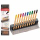 Fineliner STABILO point 88, 0.4 mm, 10 culori, set cu suport