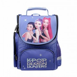 Ghiozdan St. Majewski K-Pop Demon Hunters BP33, violet, 2 compartimente