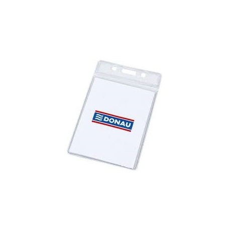 Ecuson vertical Donau, transparent, 62x83mm