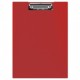 Clipboard, rosu, dublu, A4, carton plastifiat