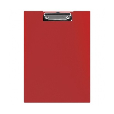 Clipboard, rosu, dublu, A4, carton plastifiat