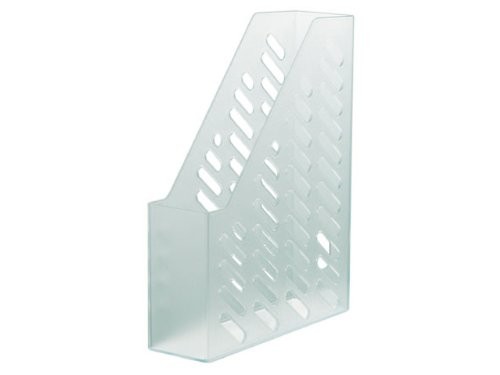 Suport vertical plastic pentru cataloage HAN Klassik - transparent mat