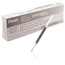 Rezerva roller Pentel Energel, 0.7 mm, negru