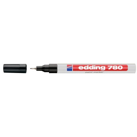 Paint marker Edding 780, 0.8 mm, negru
