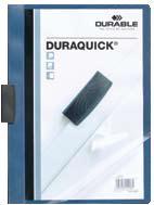 Dosar cu clip Duraquick, 20 coli, albastru