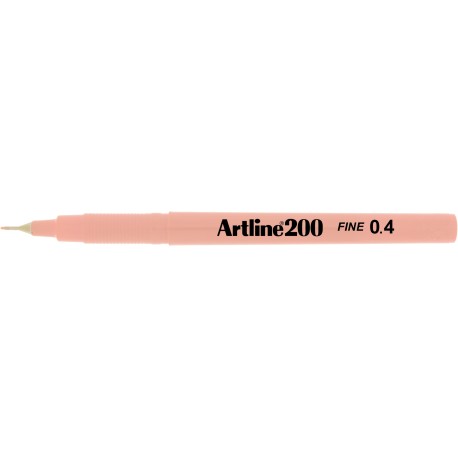 Liner ARTLINE 200, varf fetru 0.4mm - galben-portocaliu