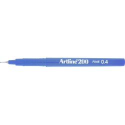 Liner ARTLINE 200, varf fetru 0.4mm - albastru royal
