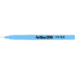 Liner ARTLINE 200, varf fetru 0.4mm - albastru pastel