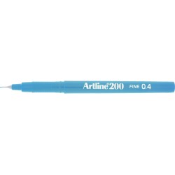 Liner ARTLINE 200, varf fetru 0.4mm - albastru sky