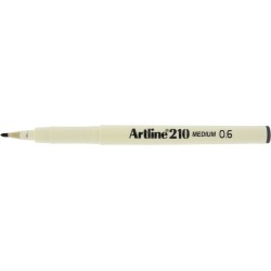 Liner ARTLINE 210, varf fetru 0.6mm - negru