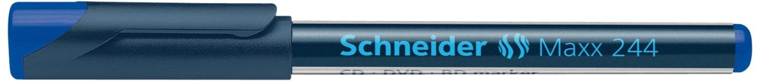 CD/DVD-marker SCHNEIDER Maxx 244, varf 0.7mm - albastru