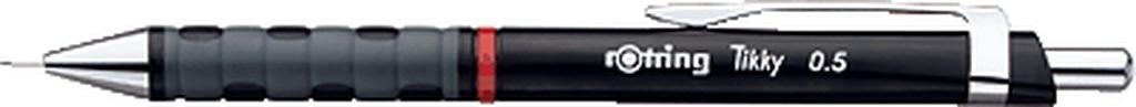 Creion mecanic Rotring Tikky III, mina 0.5 mm, negru