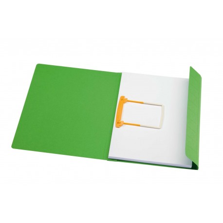 Dosar carton color cu alonja arhivare de mare capacitate, JALEMA Secolor - verde