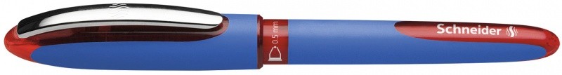 Roller cu cerneala SCHNEIDER One Hybrid C, ball point 0.5mm - scriere rosie