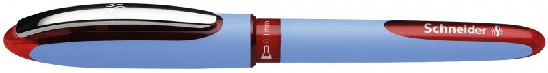 Roller cu cerneala SCHNEIDER One Hybrid N, needle point 0.3mm - scriere rosie