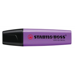 Textmarker Stabilo Boss, varf retezat 2 -5 mm, mov
