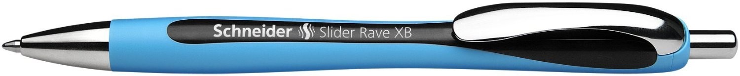 Pix SCHNEIDER Slider Rave XB, rubber grip, accesorii metalice - scriere neagra