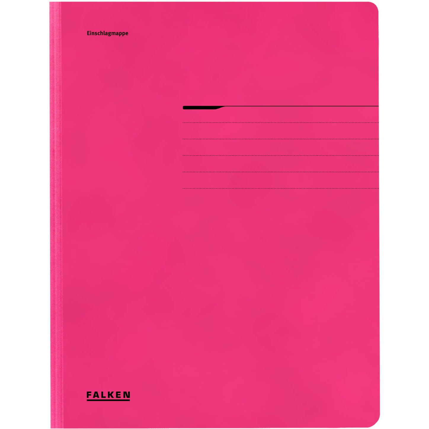 Dosar plic Falken Lux, carton, 320 g/mp, A4, rosu