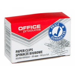 Agrafe metalice 33mm, 100/cutie, Office Products