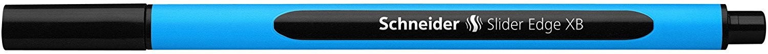 Pix SCHNEIDER Slider Edge XB, rubber grip, varf 1.4mm - scriere neagra