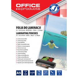 Folie pentru laminare, A5 100 microni 100buc/top Office Products