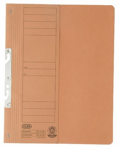 Dosar carton incopciat 1/2 ELBA Smart Line - orange