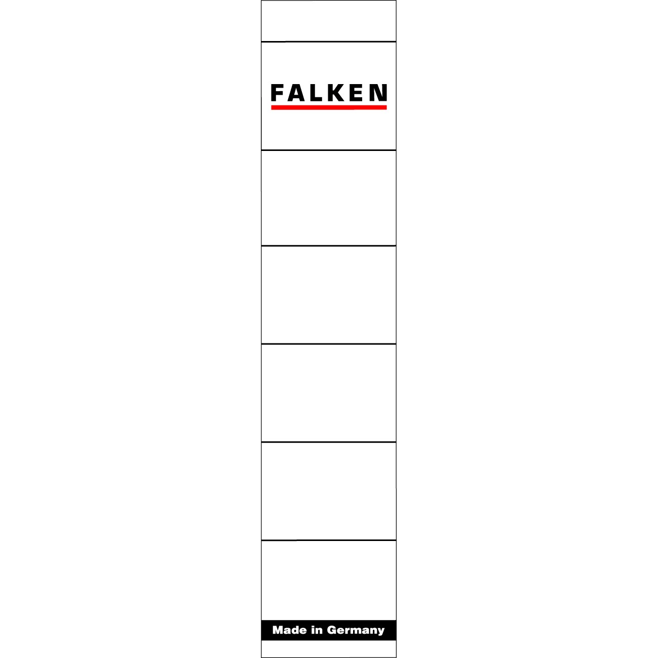 Etichete autoadezive pentru biblioraft 36 x 190 mm, 10 buc/set, alb