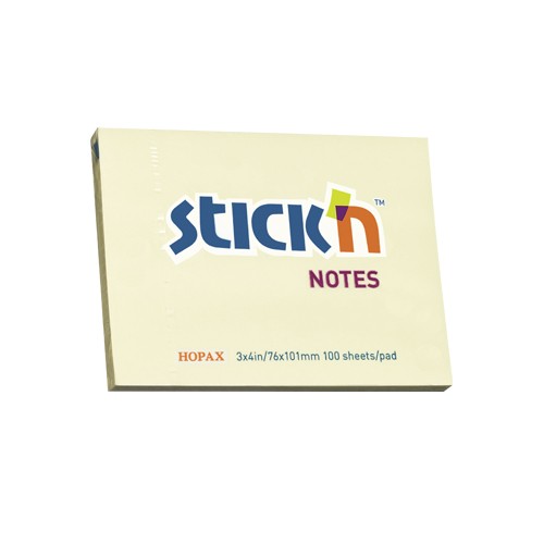 Notes autoadeziv 76 x 101 mm, 100 file, Stick