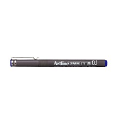 Marker pentru desen tehnic ARTLINE, varf fetru 0.1mm - albastru