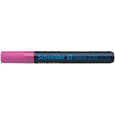 Marker cu vopsea SCHNEIDER Maxx 270, varf rotund 1-3mm - violet